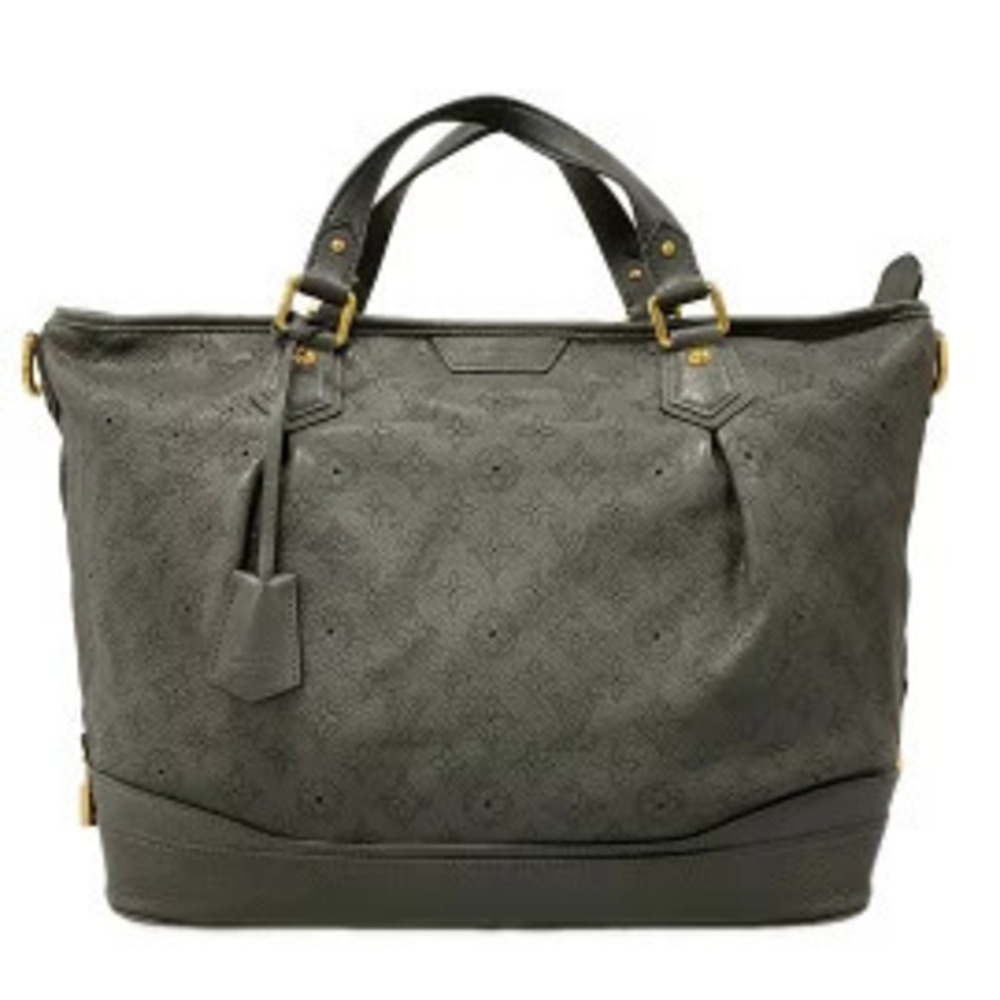 LOUIS VUITTON Stella Handbag Anthracite Leather